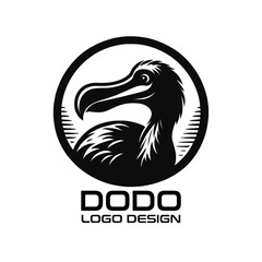 Dodo Bird Vector Logo Design © isuru