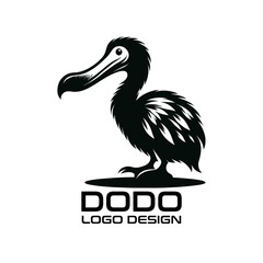 Dodo Bird Vector Logo Design © isuru