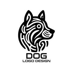 Dog Vector Logo Design