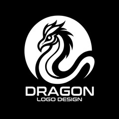 Dragon Vector Logo Design
