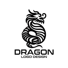 Dragon Vector Logo Design