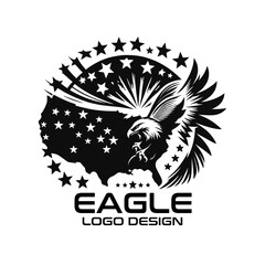 Eagle Vector Logo Design 
