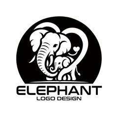 Elephant Vector Logo Design