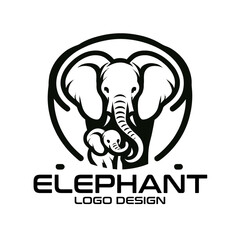 Elephant Vector Logo Design