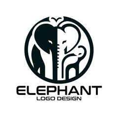 Elephant Vector Logo Design