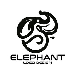 Elephant Vector Logo Design