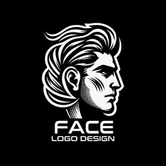 Face Vector Logo Design