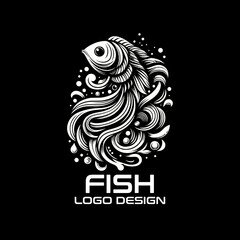 Fish Vector Logo Design