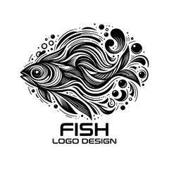 Fish Vector Logo Design