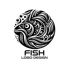 Fish Vector Logo Design