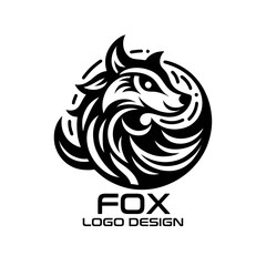 Fox Vector Logo Design