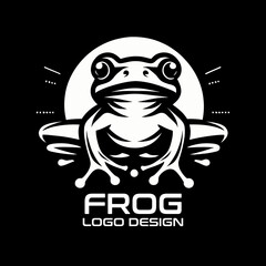 Frog Vector Logo Design