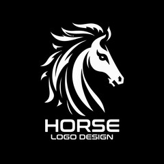 Horse Vector Logo Design