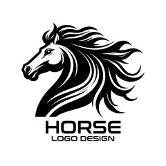 Horse Vector Logo Design