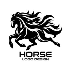 Horse Vector Logo Design