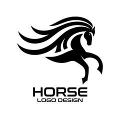 Horse Vector Logo Design