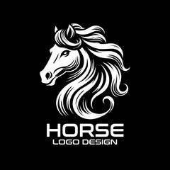 Horse Vector Logo Design