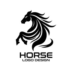 Horse Vector Logo Design