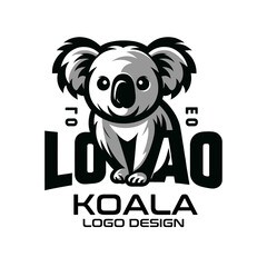 Koala Vector Logo Design