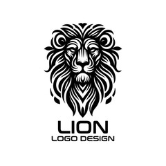 Fototapeta premium Lion Vector Logo Design