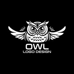 Obraz premium Owl Vector Logo Design