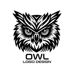 Obraz premium Owl Vector Logo Design