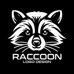 Raccoon Vector Logo Design