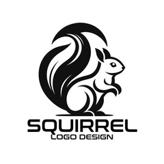 Squirrel Vector Logo Design