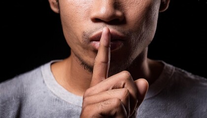 The Power of Silence: A Gesture of Peace and Contemplation