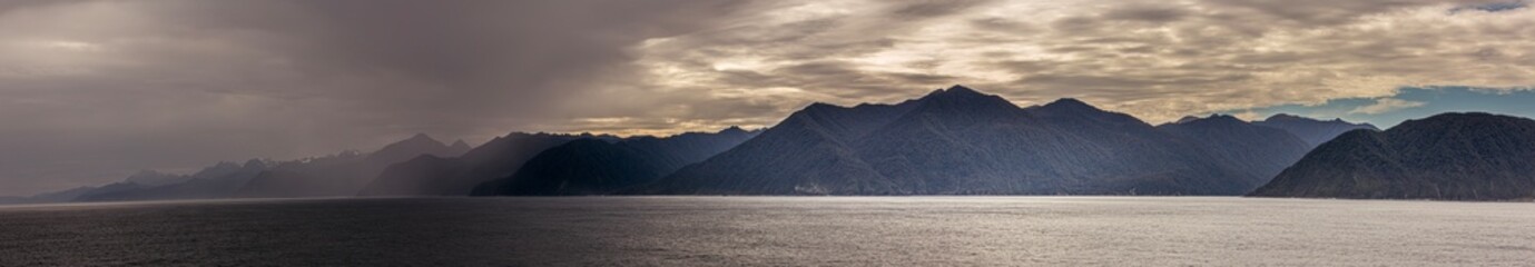 Rain and Mist over the Mountains