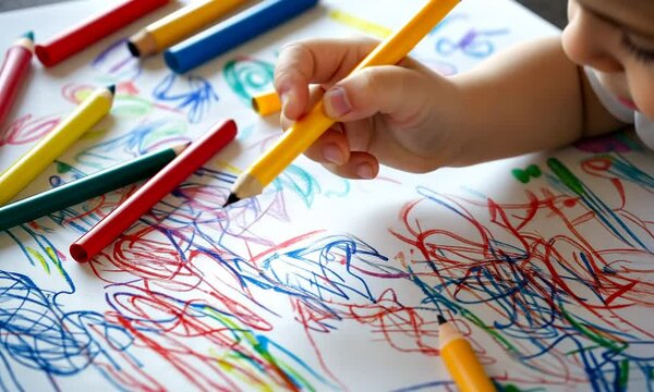 Child's Drawing Hand