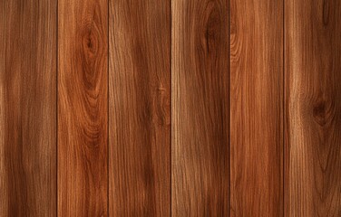 Obraz premium A seamless texture of richly colored wooden planks showcasing natural grain patterns. Ideal for backgrounds, design projects, or enhancing any rustic-themed aesthetic.