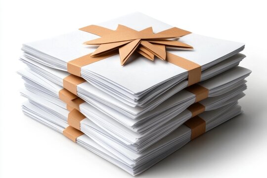 2D illustration of a clean, structured debenture document on a white background, symbolizing the organized and trustworthy nature of this financial tool, symbolizing clarity and reliability