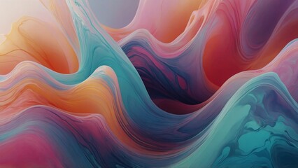 abstract background with waves