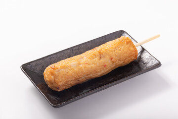 タコと紅生姜のすり身揚げ