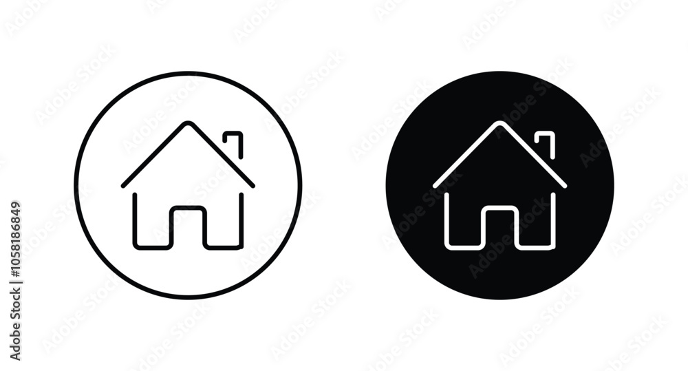 Poster home icon vector for web, computer and mobile app