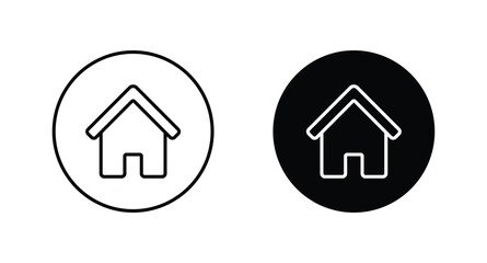 Home icon vector for web, computer and mobile app	