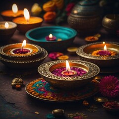 The festival of lights brings an explosion of color and joy to homes with its radiant decorations