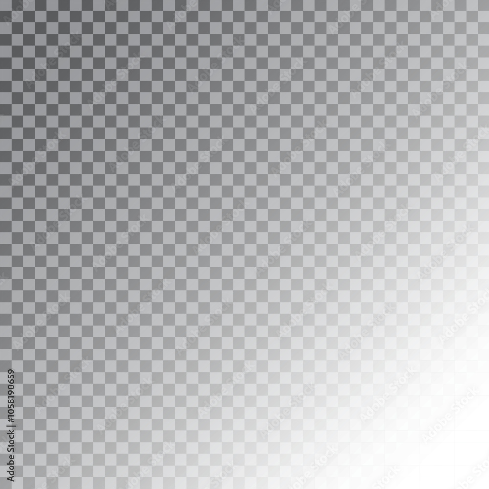 Poster checkerboard gradient background. soft gradient overlay. transparent squares design. light to dark t
