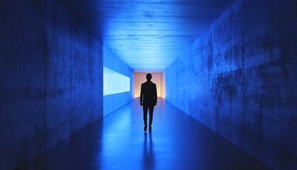 Fototapeta premium Minimalist and unique interior design in the house