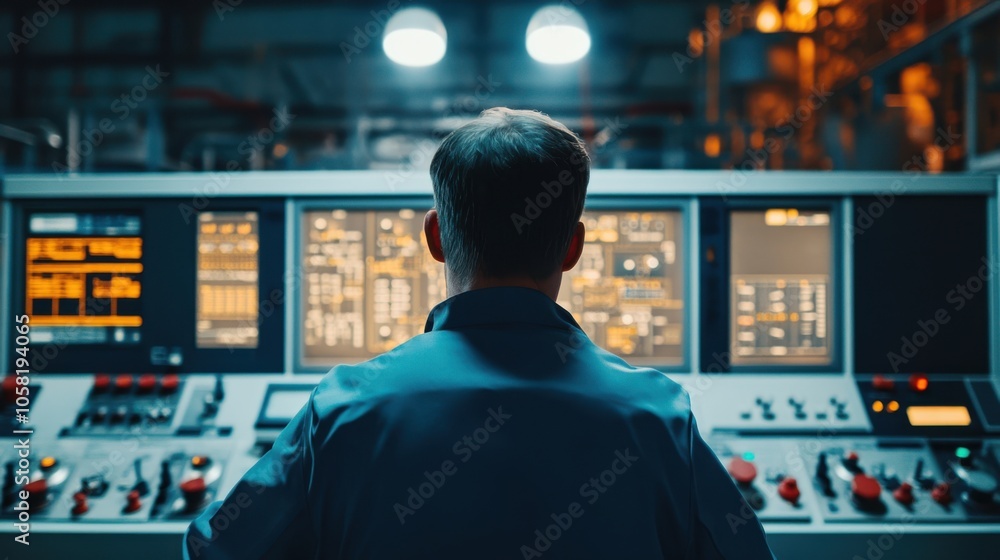 Poster engineer managing a construction project, discussing progress