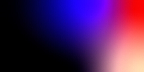 Neon blue light leaks effect background .Abstract noise background with a blue and purple gradient for appealing and modern aesthetic Gradient blue red purple blur abstract background	
