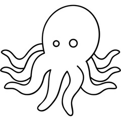 Fototapeta premium Octopus Icon