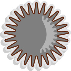 Urchin Sticker