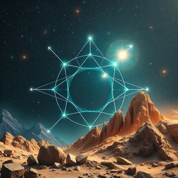 Sacred Geometry Under Alien Stars