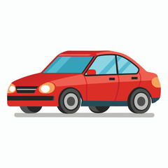 vector car design on white background