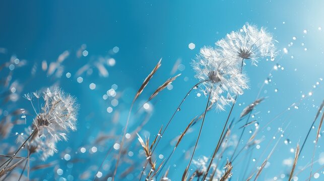 Copy space with breeze for text.