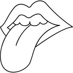 Tongue Tattoo Icon