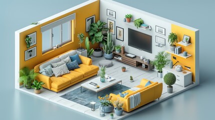 Modern Living Room Interior Design