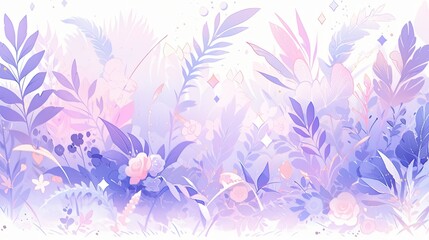 Fototapeta premium Textured background with soft pastel gradients, incorporating tactile elements like brush strokes and natural patterns.